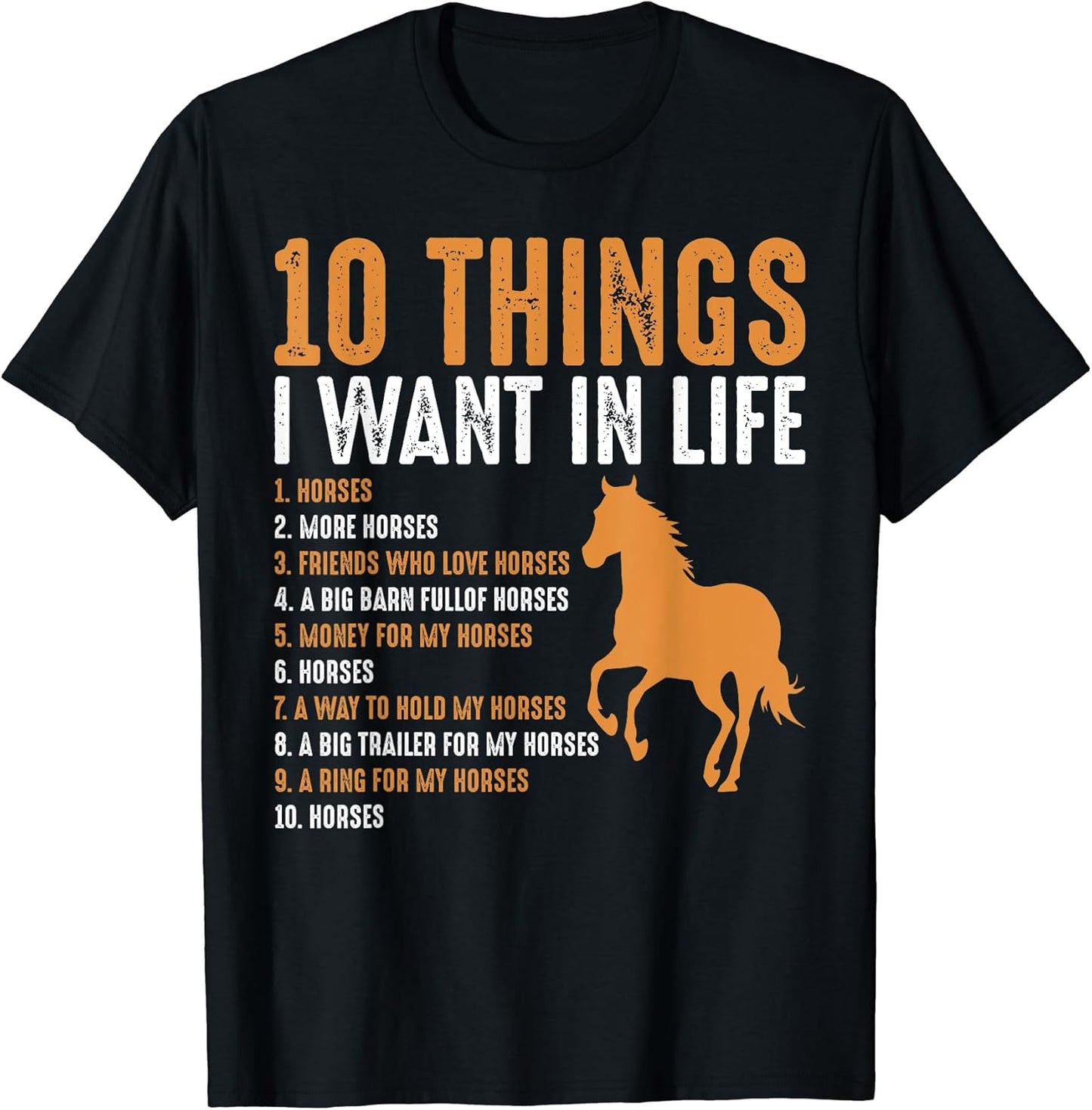 Best Horse Gifts Men Women Tee