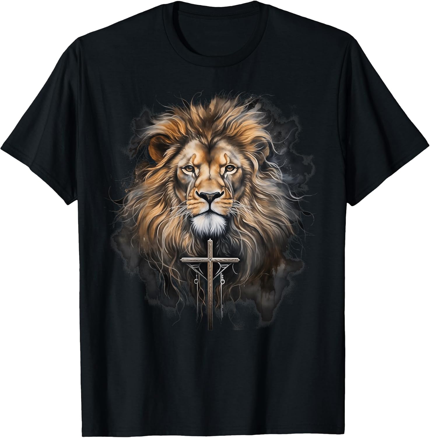 Lion & Christian Cross