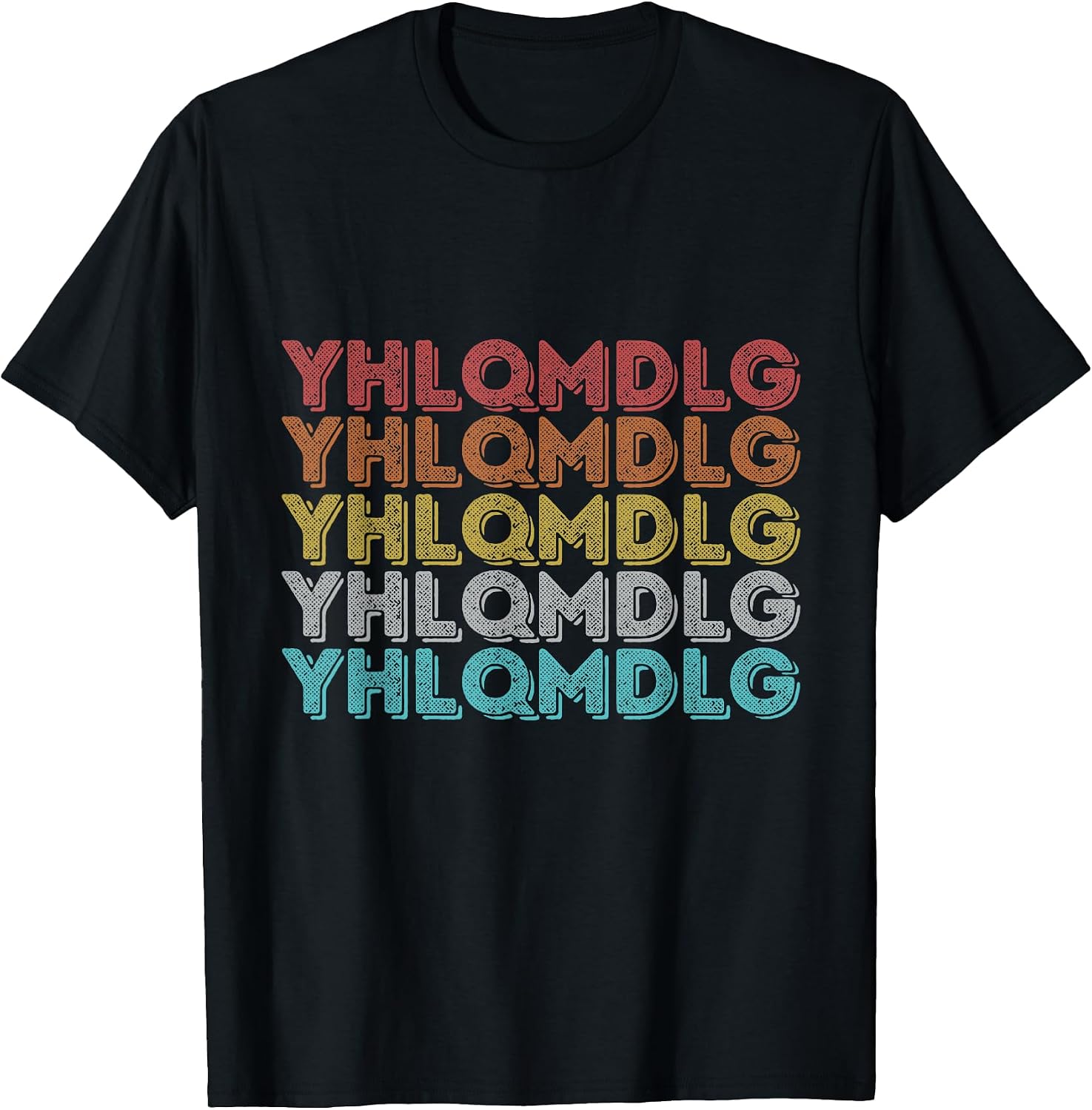YHLQMDLG Shirt Vintage Retro Apparel