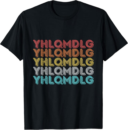 YHLQMDLG Shirt Vintage Retro Apparel
