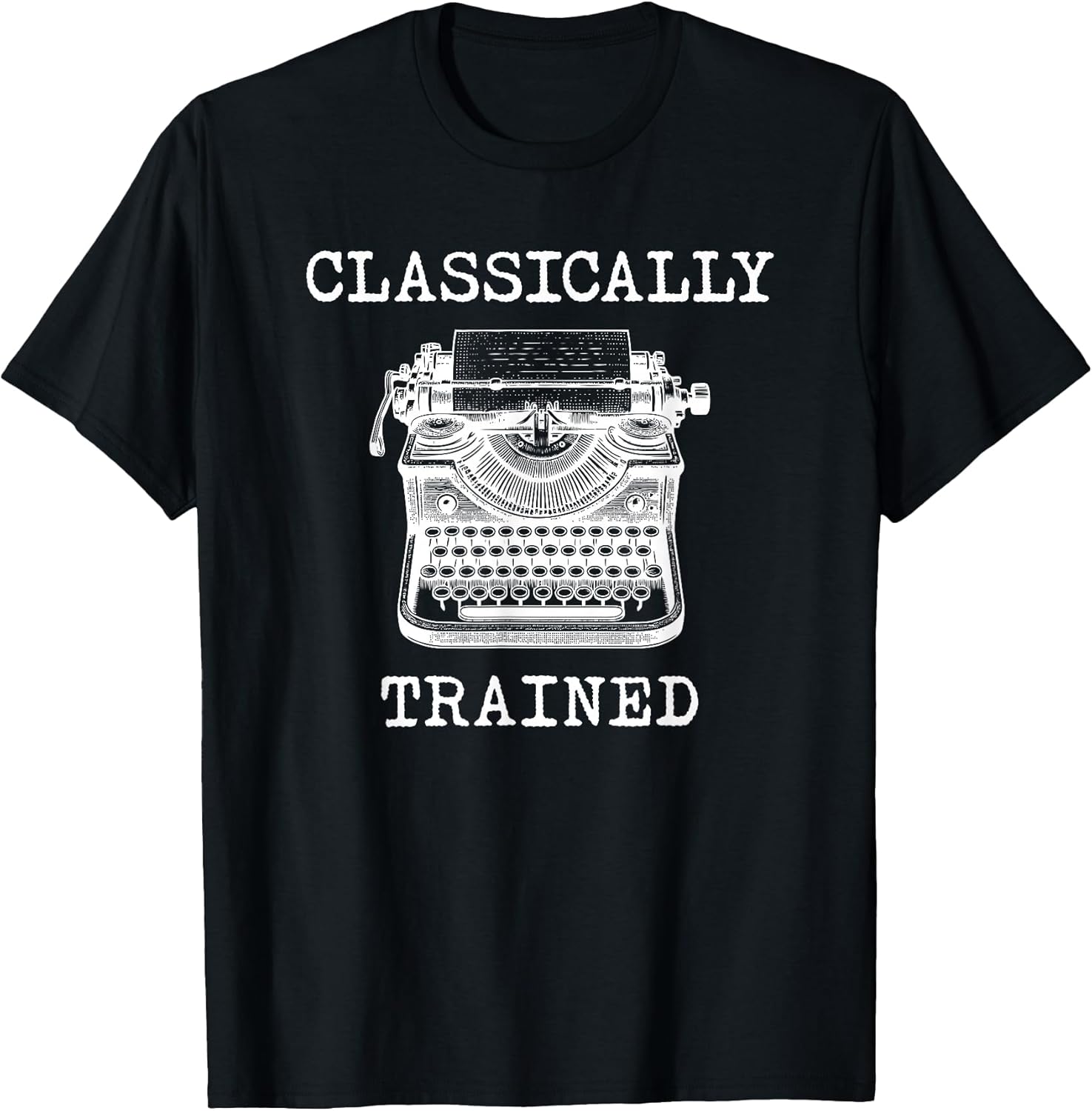 Classically Trained Typewriter Merch.