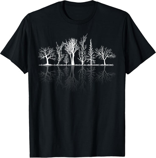 Retro Wildlife Trees Hiking Outdoors Nature Lover