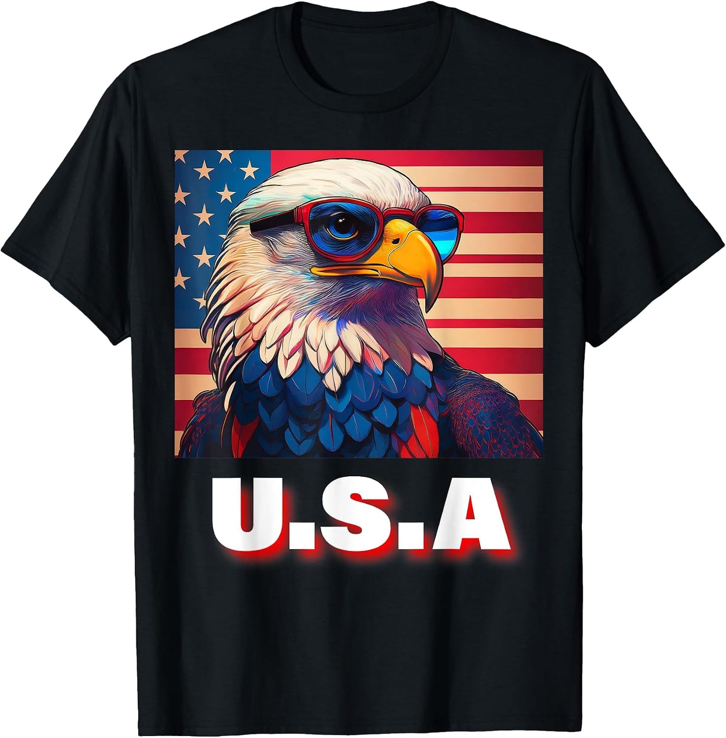 4th Of July Bald Eagle Merch USA Vintage Merch