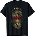 Couples Matching Tree Holding Hands Hippie