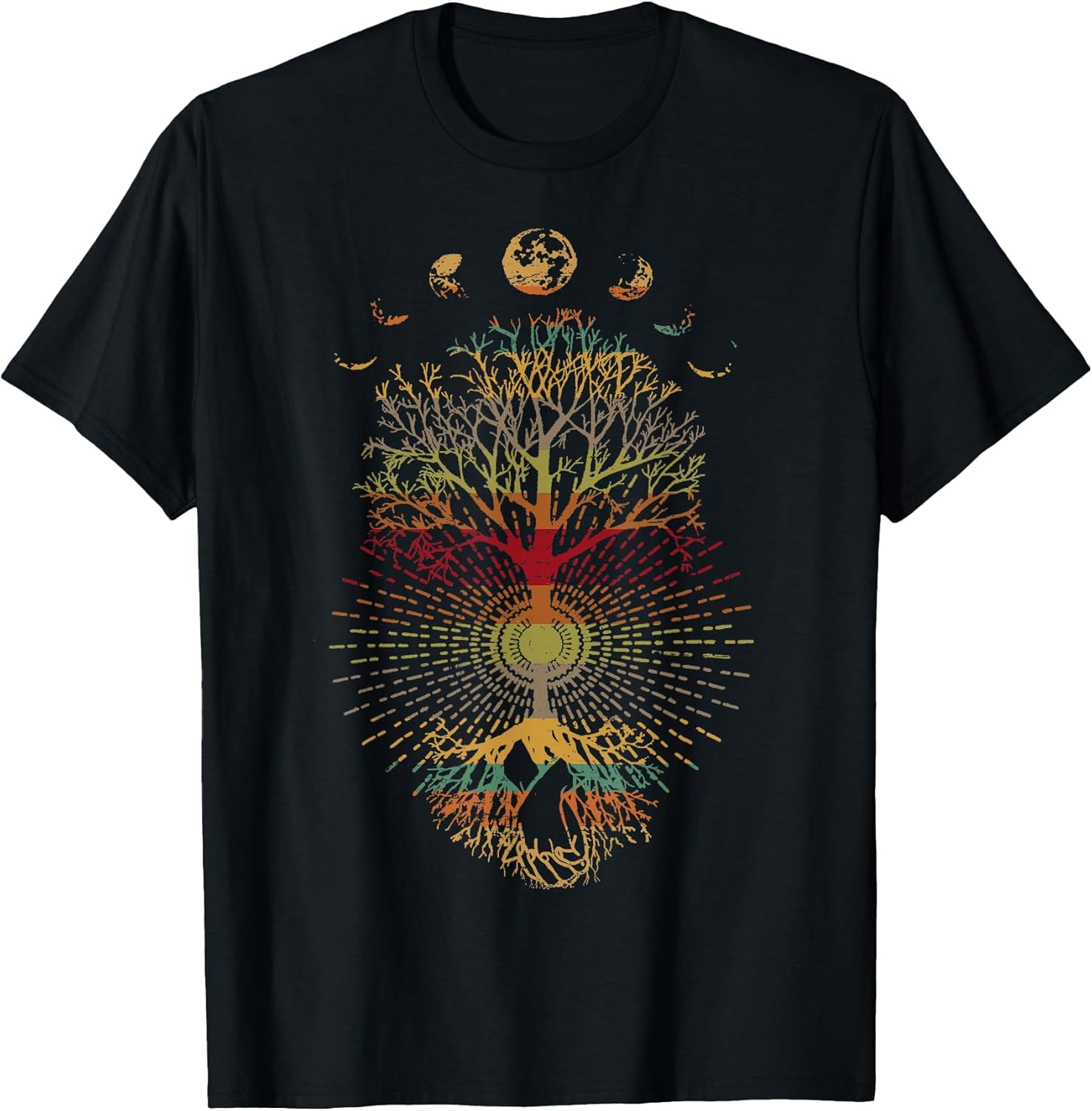 Couples Matching Tree Holding Hands Hippie