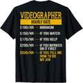 Funny Videographer Gifts T Shirts