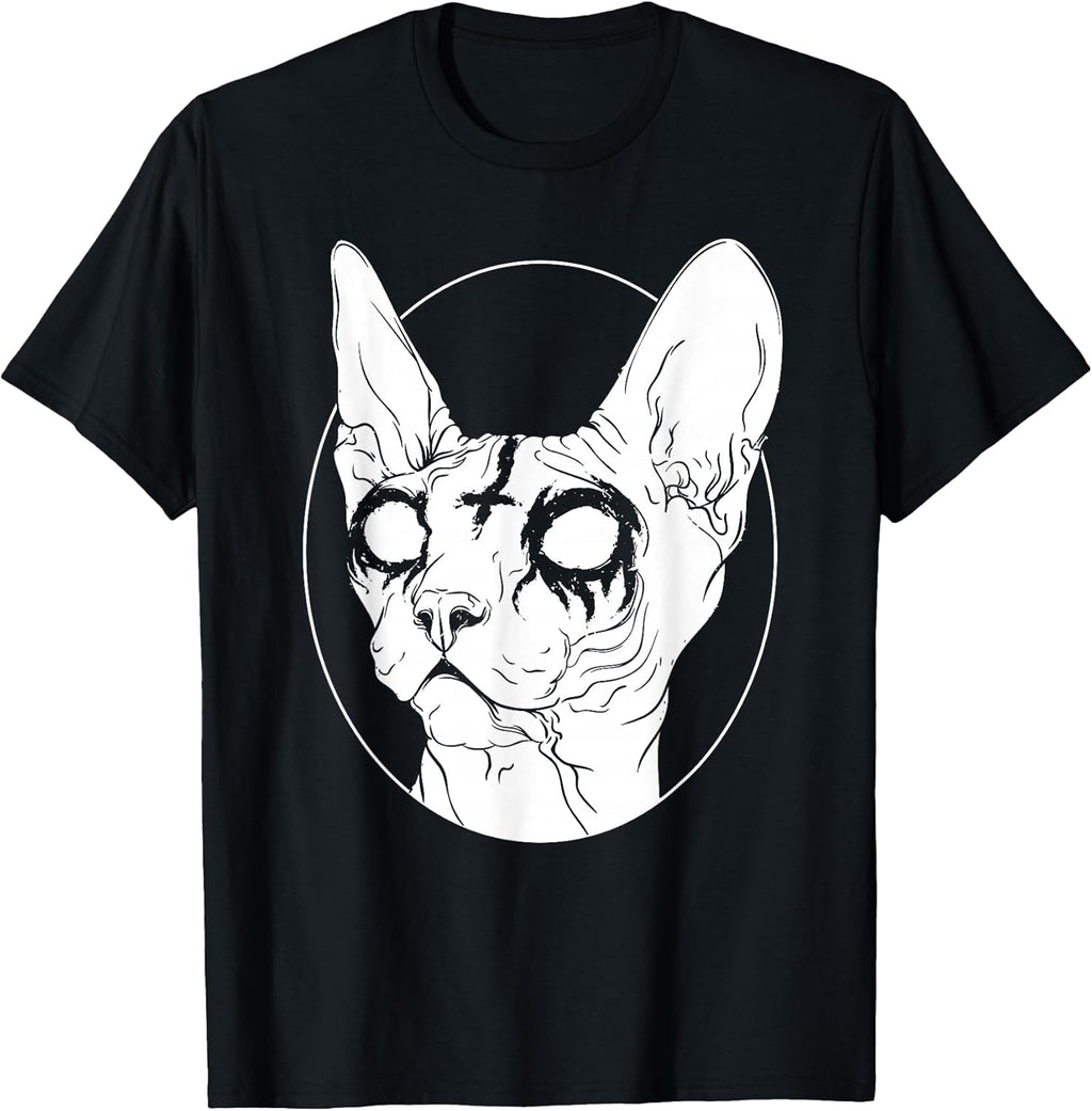 Goth and Black Metal Sphynx Cat Factory