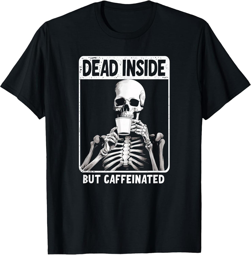 HALLOWEEN SKELTON COFFEE LOVERS DESIGN