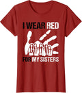 I Wear Red For My Sisters Indigenous By Merch