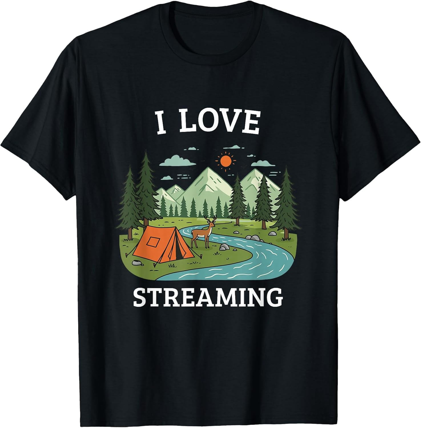 Camping and Streaming Merch