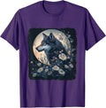 Vintage Flowers Wolf Gifts For Women Girls