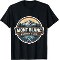 Mont Blanc Summit Club Mountain Peak Climber Merch