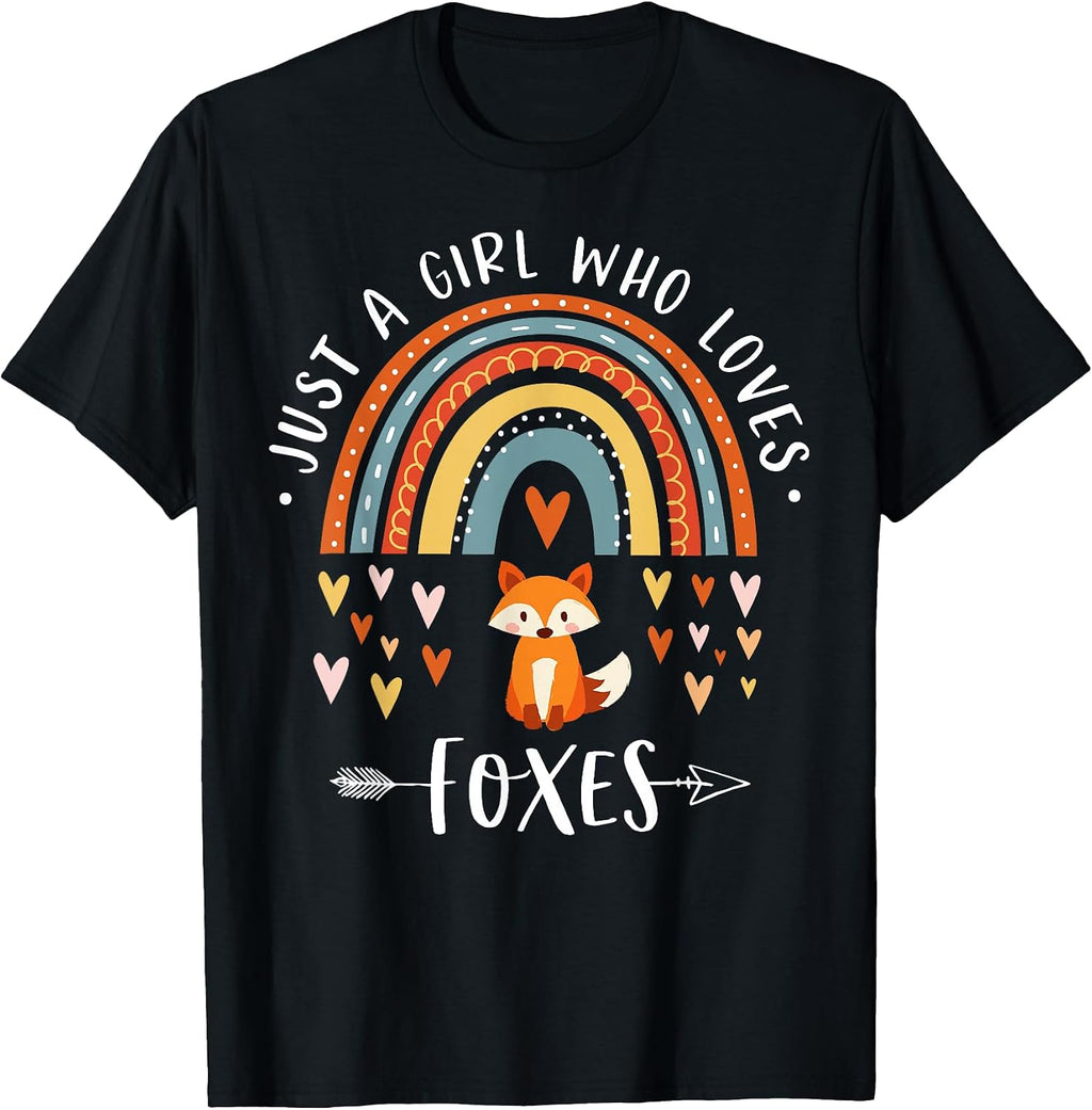 Cute Clothing With Fox For Girls