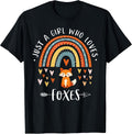 Cute Clothing With Fox For Girls