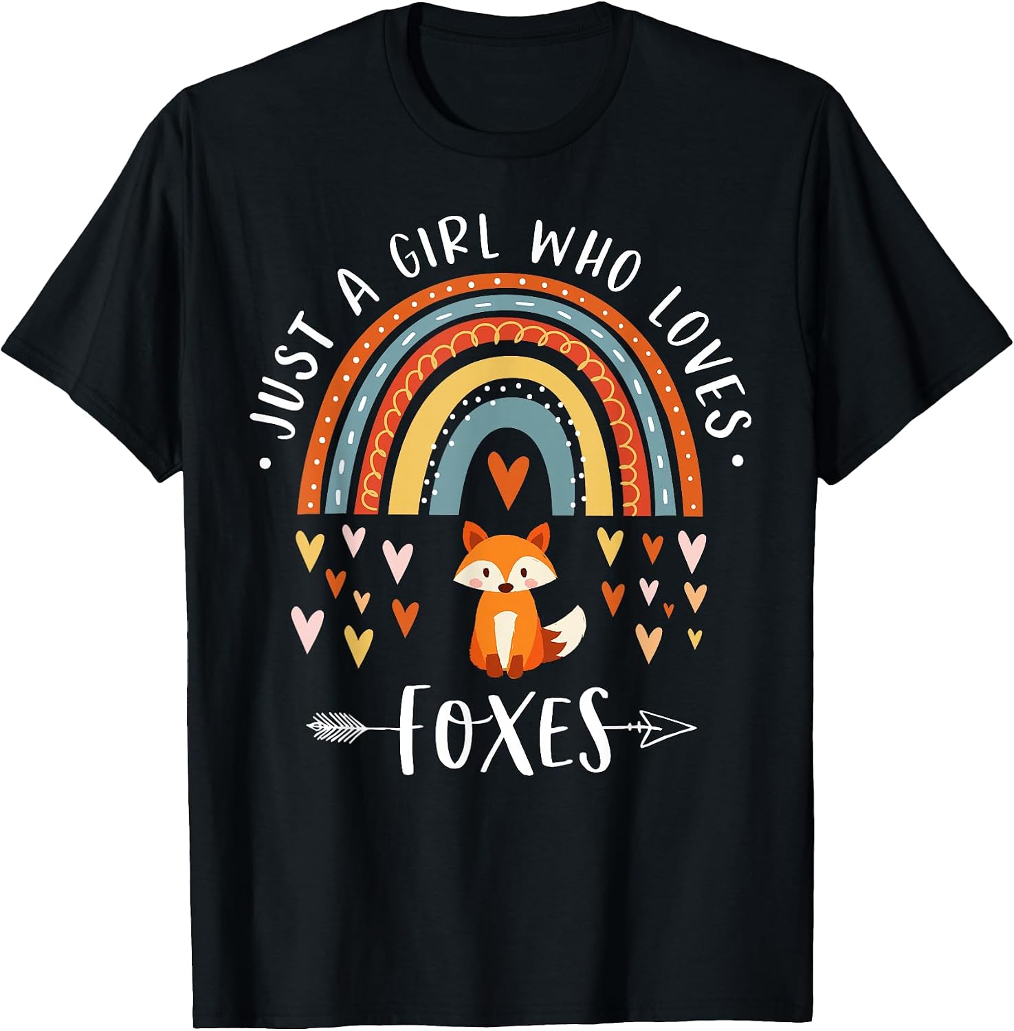 Cute Clothing With Fox For Girls