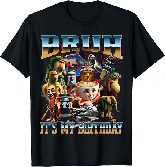 Ultimate Meme Birthday Brainrot Party Apparel