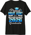 Nursing Graduate 2026 Graduation Family Nurse Blue