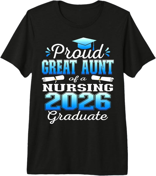 Nursing Graduate 2026 Graduation Family Nurse Blue
