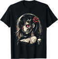 Japanisch Gruseliges Goth Horror Anime Manga Otaku