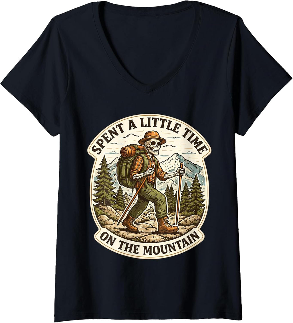Spent A Little Time On The Mountain Hiking Merch