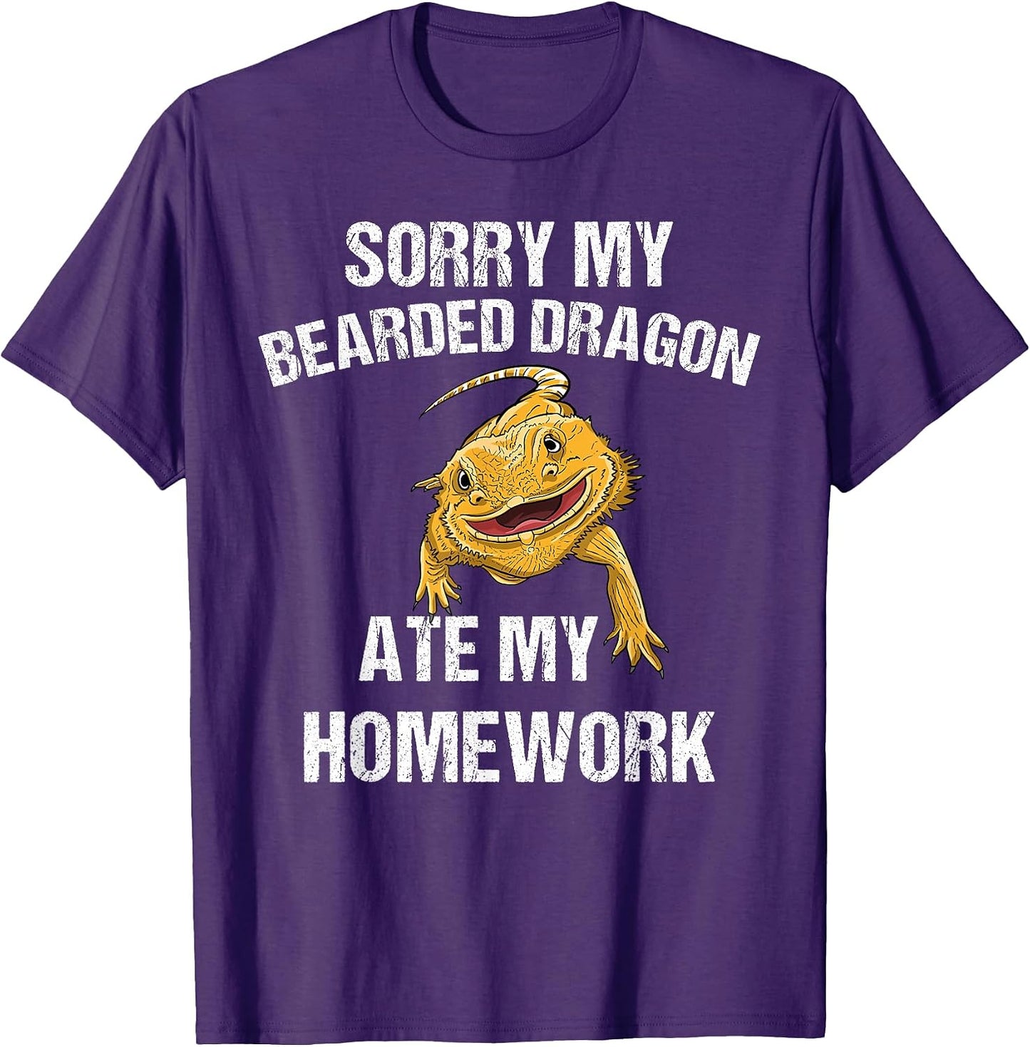Cute Pogona Ate Student Assignment Humor Designs