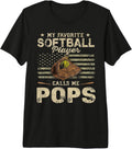 Vintage My Favorite Softball Player Calls Me Pops