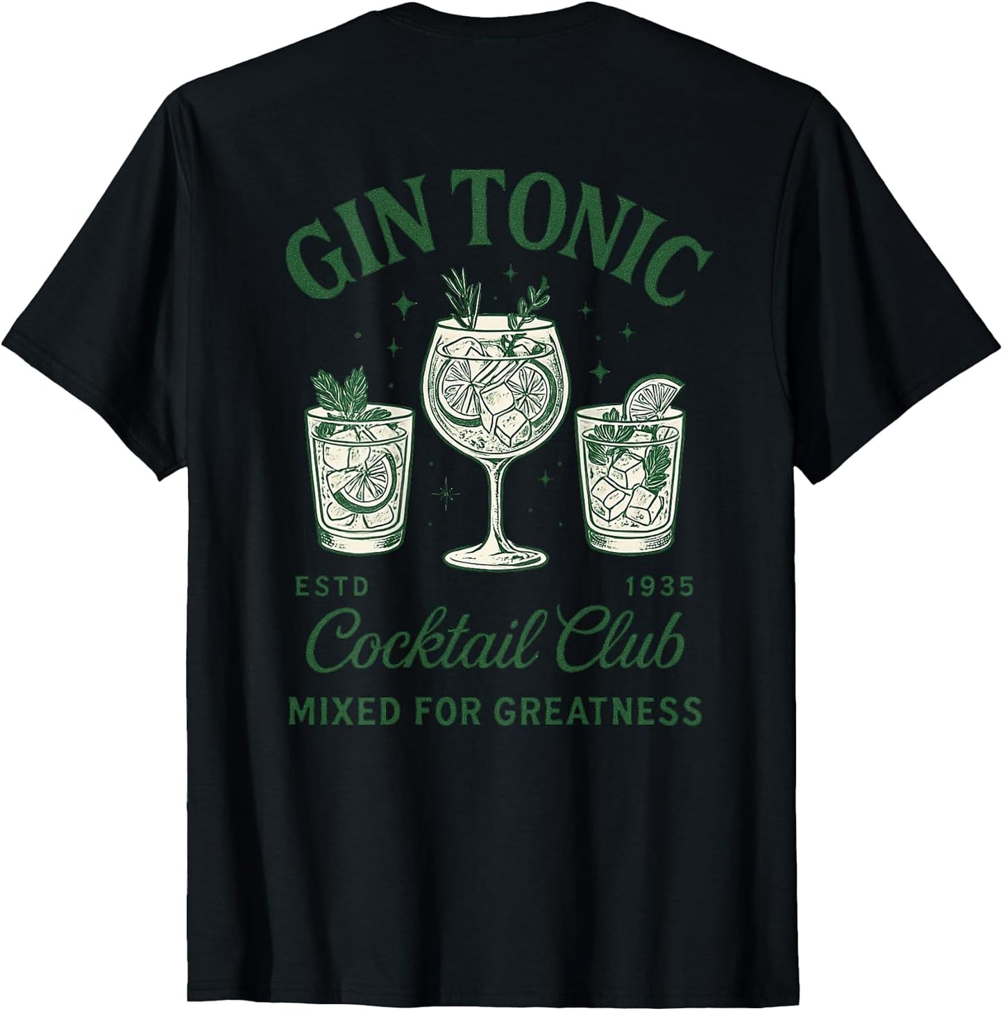 Cocktail Enthusiasts Apparel for Gin Tonic Lovers