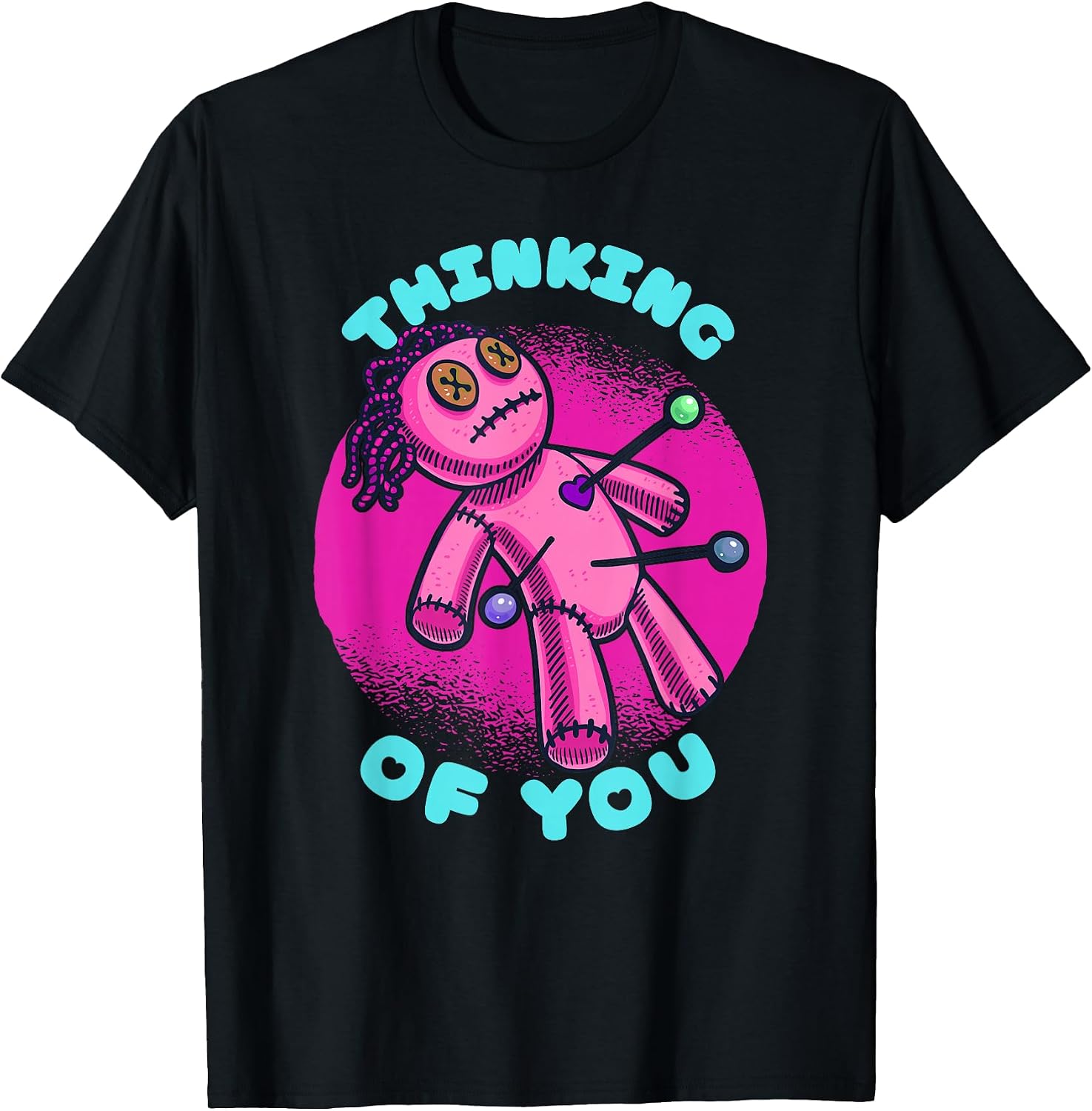 Thinking Of You Voodoo Doll Pastel Goth