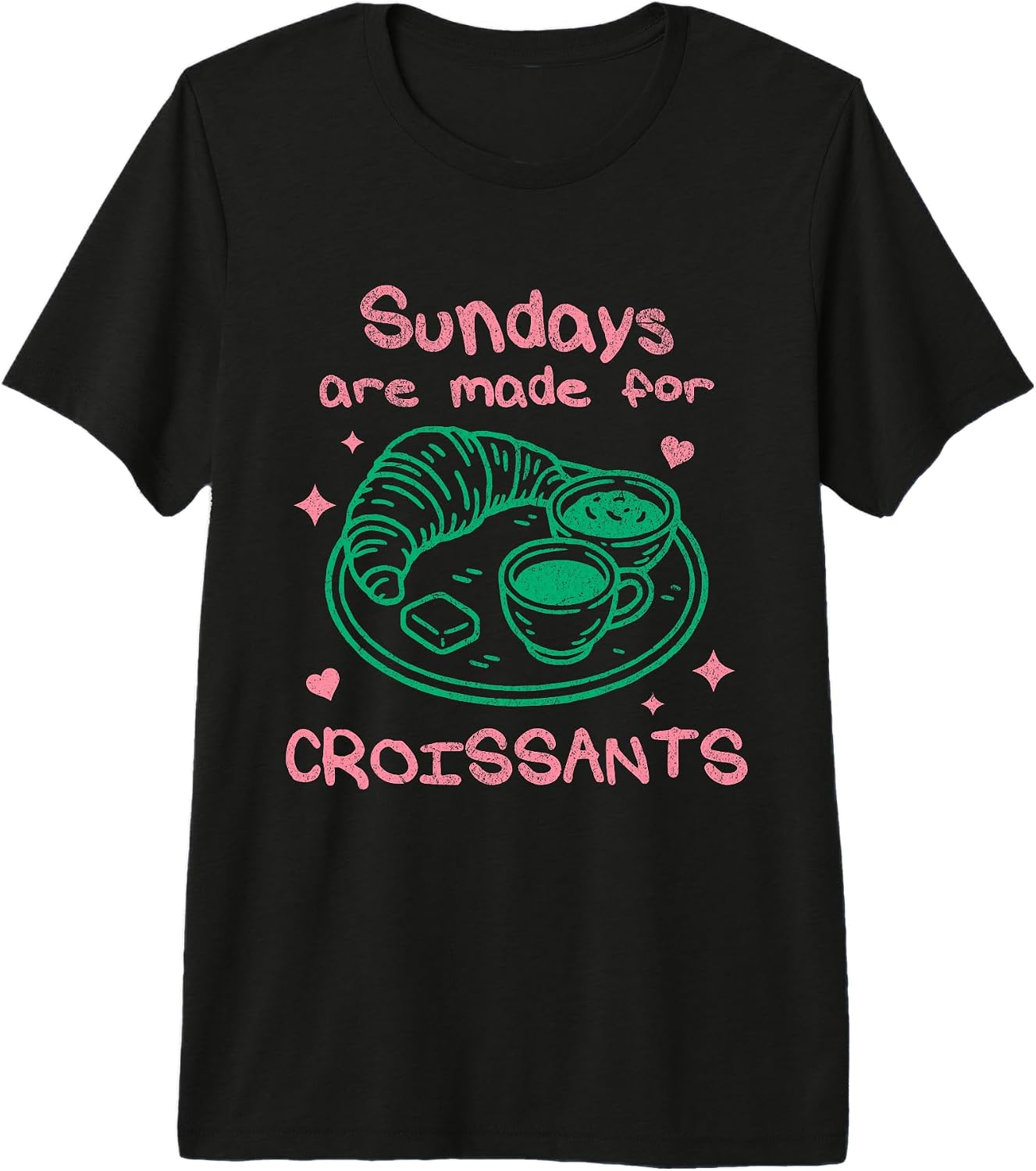 Funny Croissant Lover Bakery Breakfast Food Brunch