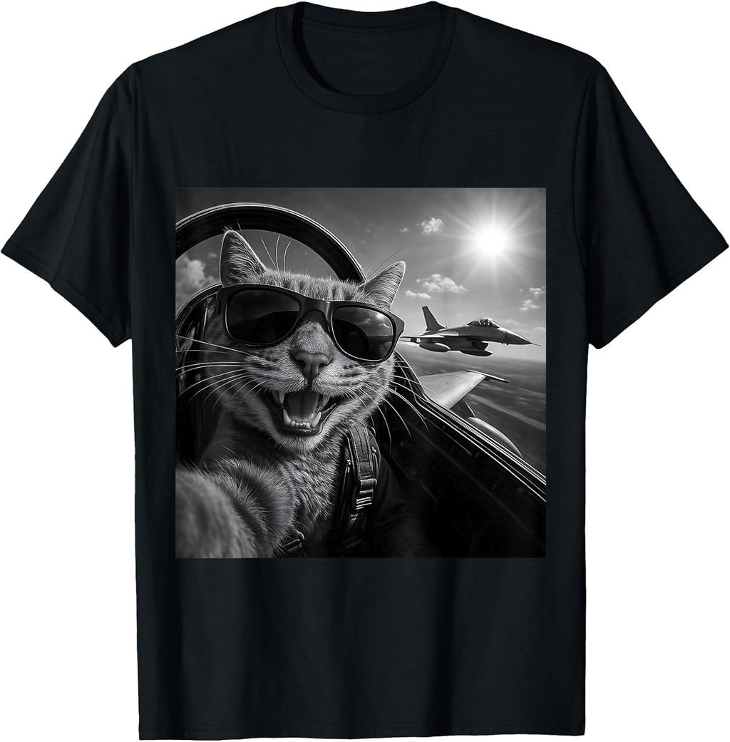 Funny Cat Selfie Graphic Outfits