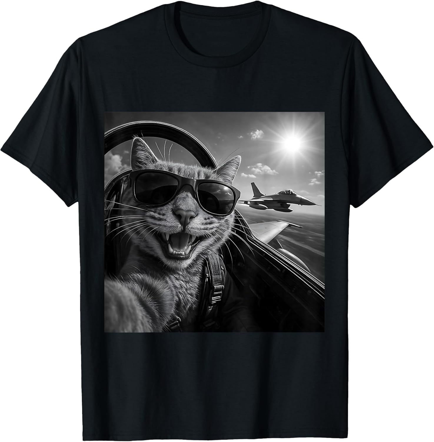 Funny Cat Selfie Graphic Outfits