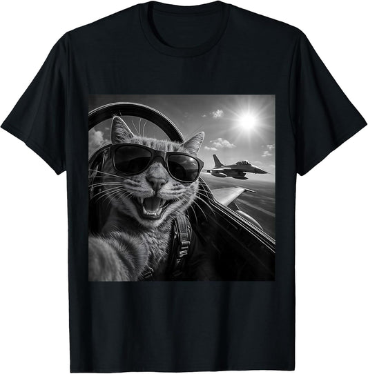 Funny Cat Selfie Graphic Outfits