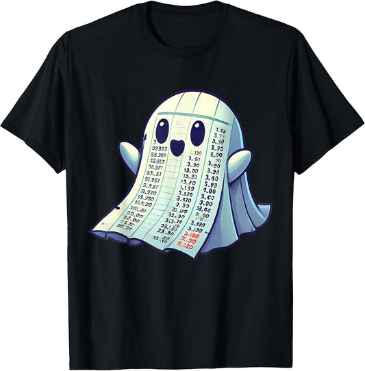 Funny Accounting Ghost Halloween Designs