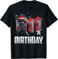 Ninja Birthday Shirt Decorations Favors Kids Gifts
