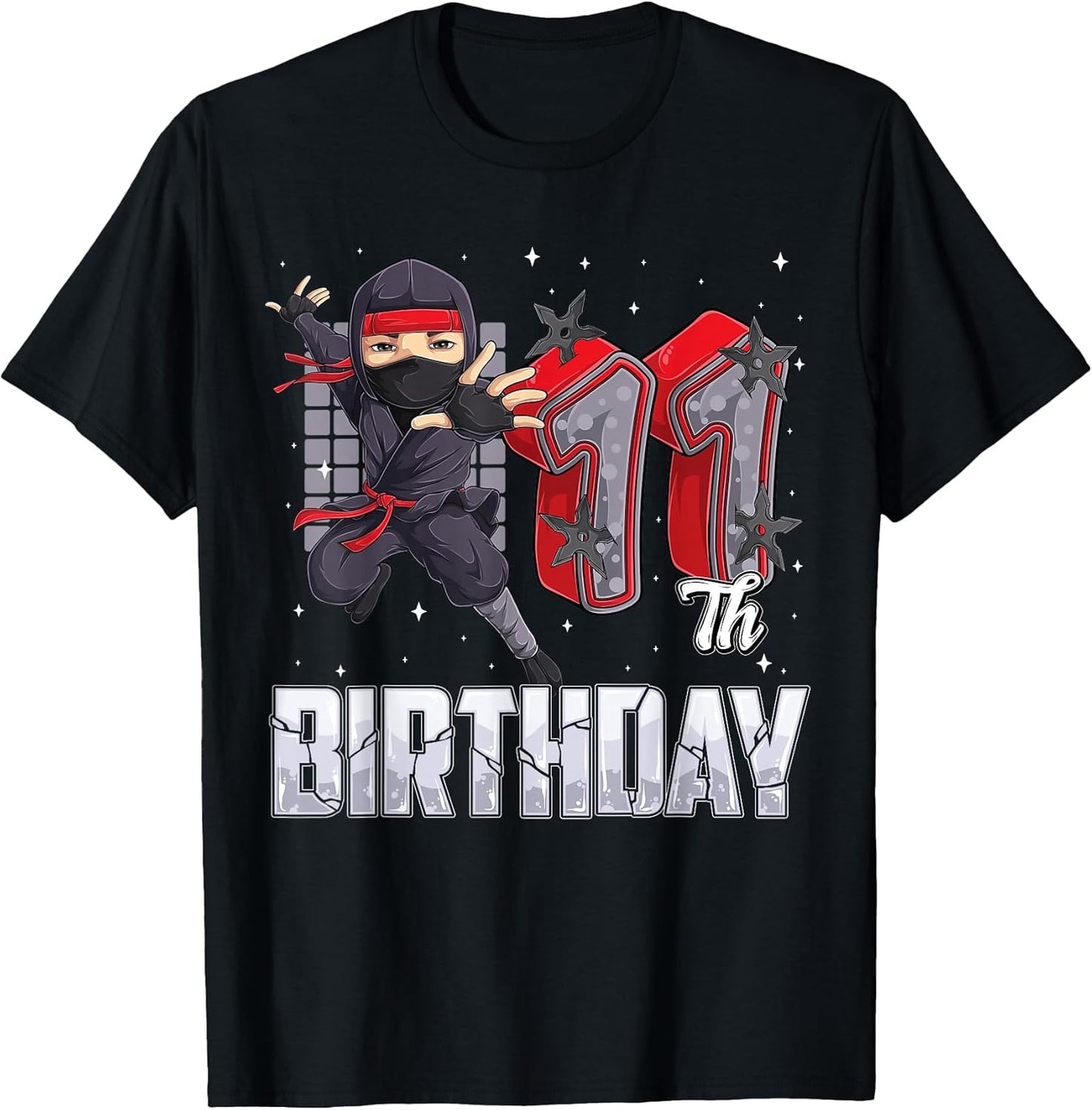 Ninja Birthday Shirt Decorations Favors Kids Gifts