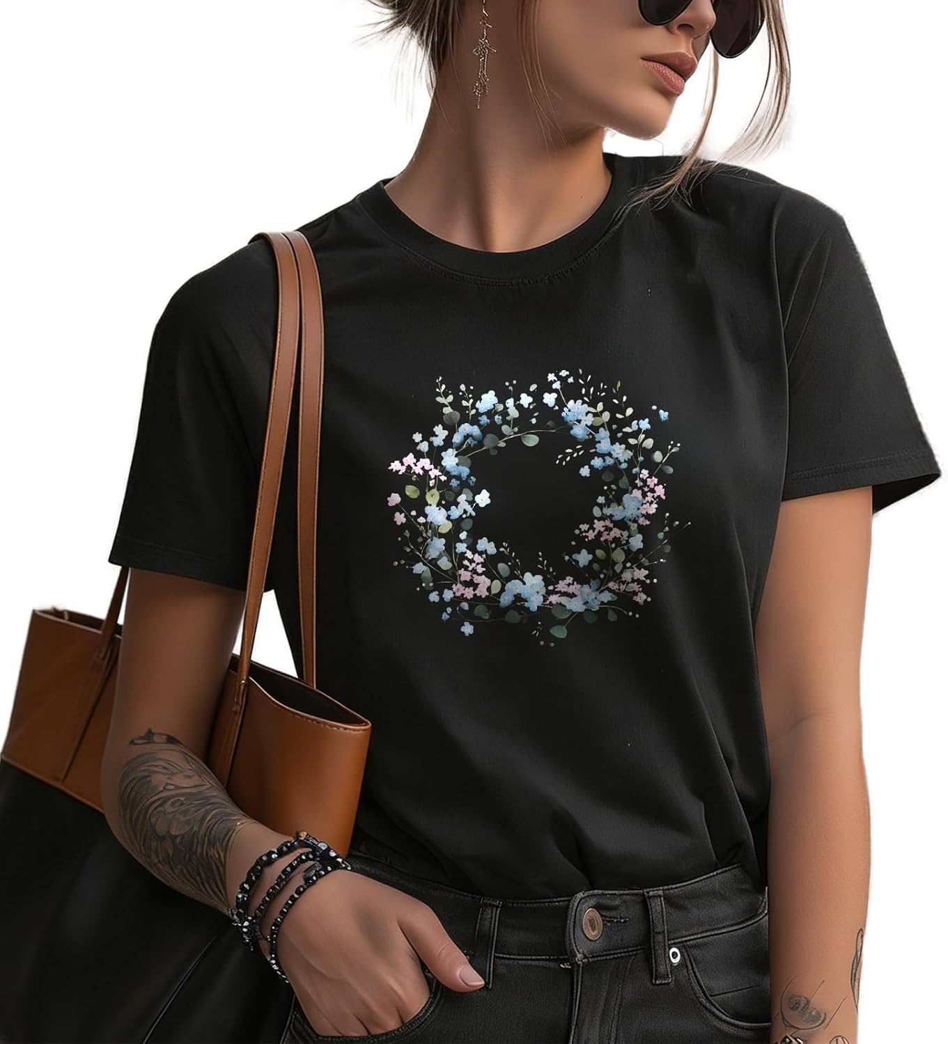 Women Y2K Retro Holiday Graphic Cotton T-Shirts Oversized Soft Washed Tee for Valentine's Day