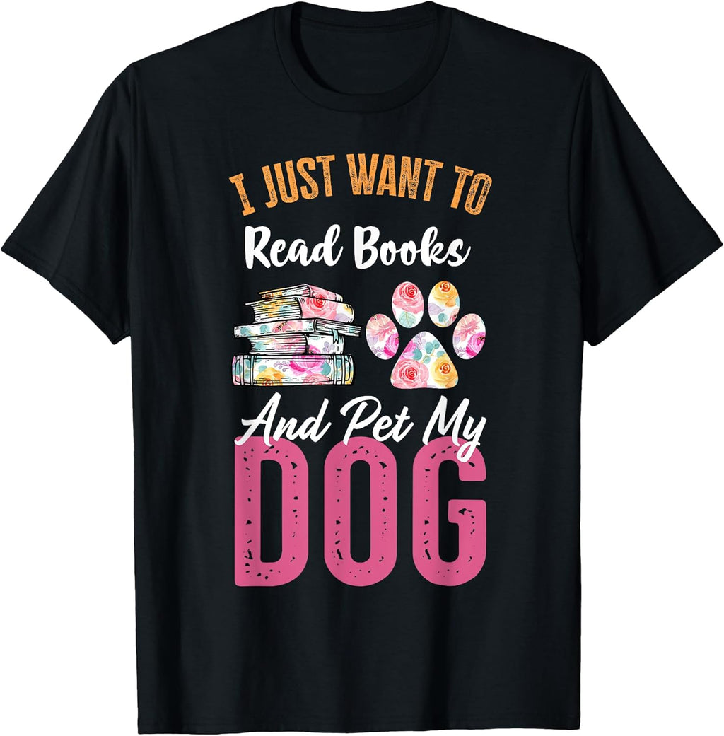 Funny Dogs & Books Lovers Merch