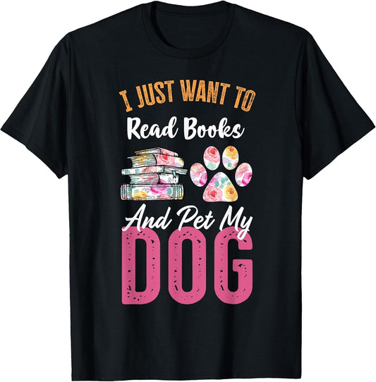 Funny Dogs & Books Lovers Merch