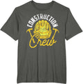Construction Crew Worker Site Teamwork T-Shirt