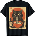 Kawaii Ramen Lovers Cat Anime Japanese Streetwear