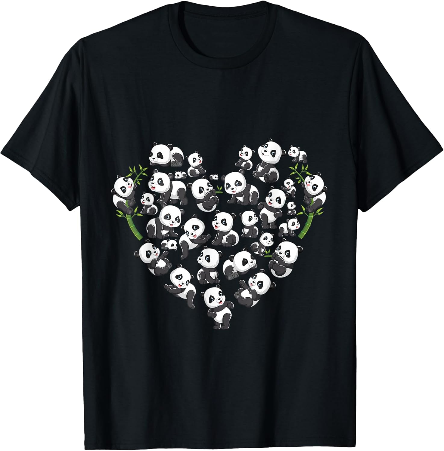 Cute Panda bear lover heart gifts idea