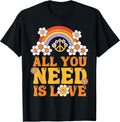 Hippie Costume Outfit Men Women Boys Girls Kids