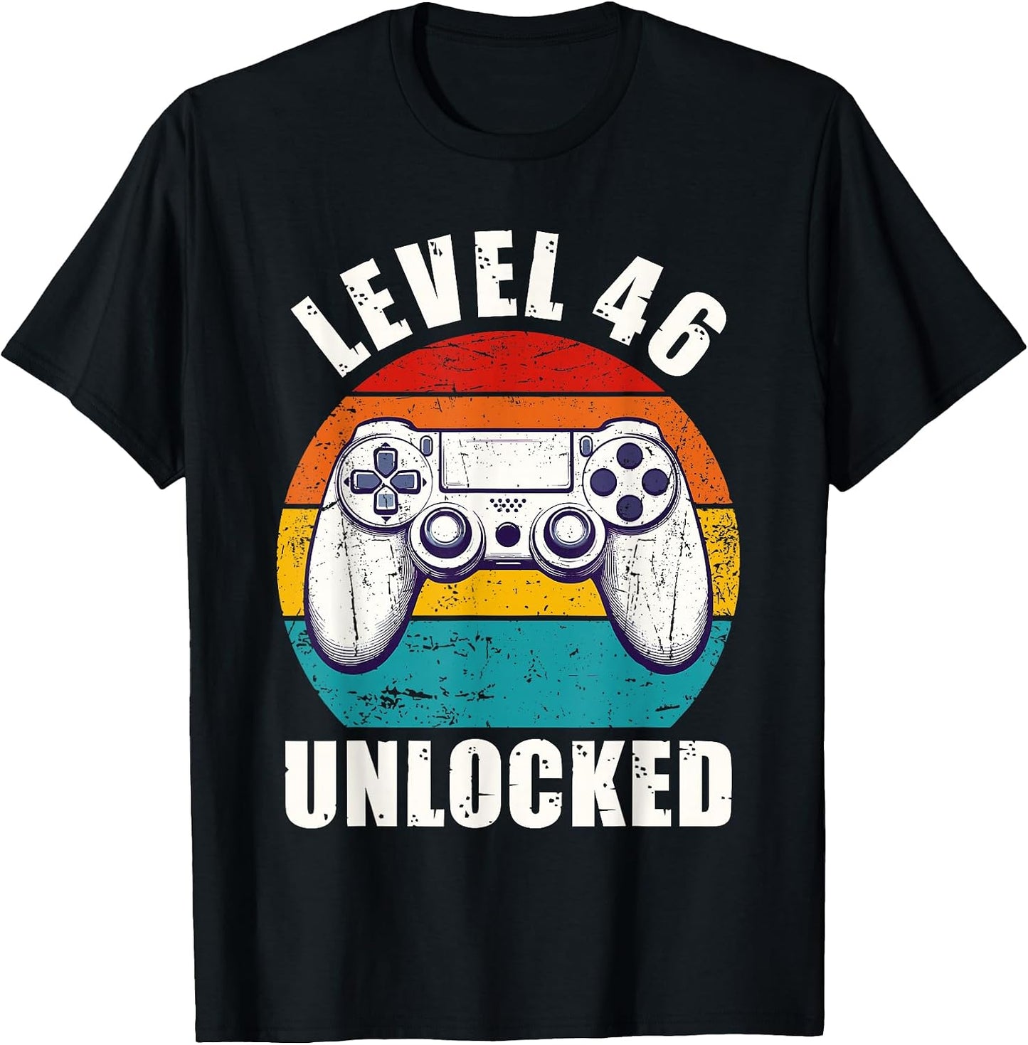 Retro Vintage Video Gamer 46th Birthday