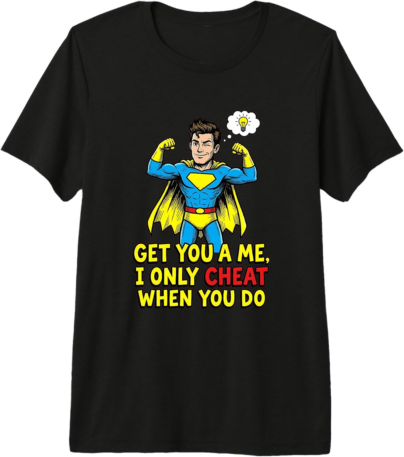 Bold Pop Art Couples Humor Dark Cheeky Parody