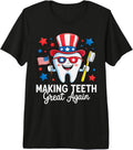 Funny Dental 4th Of July Teeth
