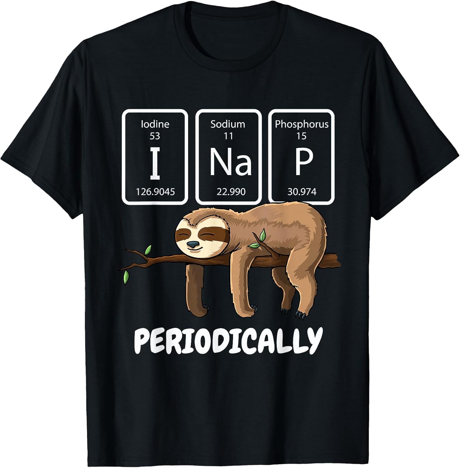 Funny Slow Animal Chemistry Physics Nerd Geek Gift