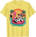Funny Cow Summer Vacation tee