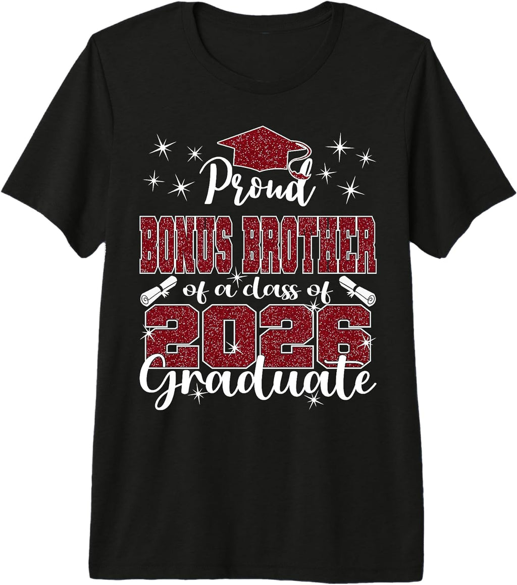 Graduation Class 2026 Graduate Proud Family Maroon
