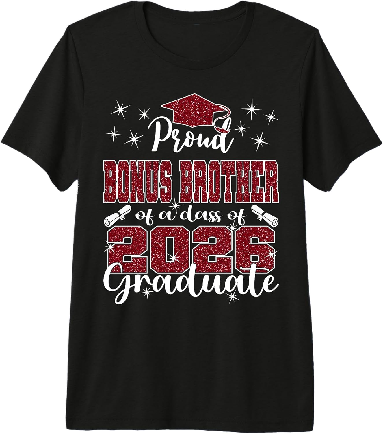 Graduation Class 2026 Graduate Proud Family Maroon