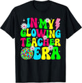 Retro Groovy in My Glowing Teacher Era Happy Teacher's Day T-Shirt